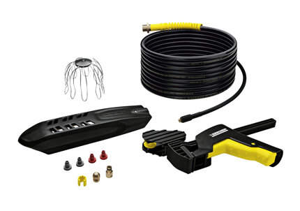 KÄRCHER Dachrinnen- und Rohrreinigungs-Set