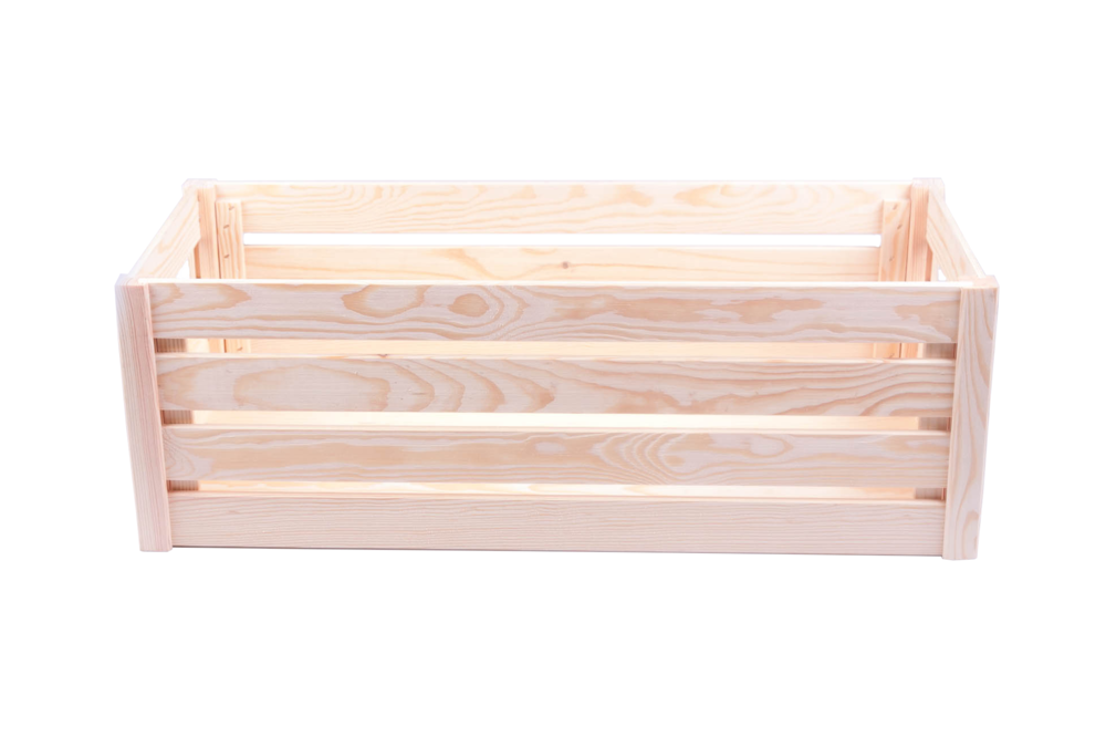 Zgonc Holzkiste mit Steckmontage 690x295x235