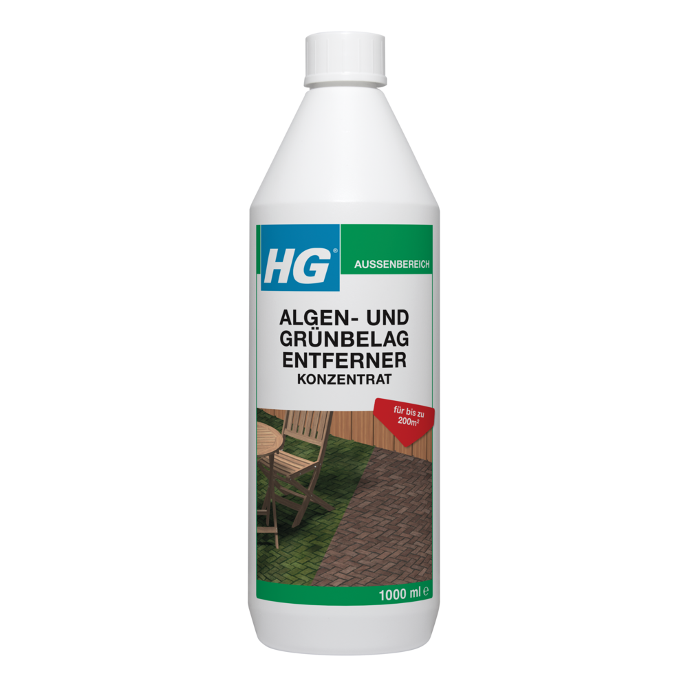 HG Algen- und Grünbelagentferner Konzentrat 1L