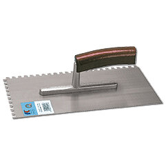 KAUFMANN Metall-Glättkelle Zahn 6 x 6 KAUFMANN Metall-Glättkelle Zahn 6 x 6