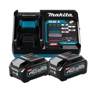 MAKITA 40V Starterset  2 x 4,0 Ah, XGT 40 V max 191L77-9