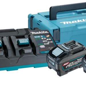 MAKITA 40V Starterset 2 x 5,0 Ah, XGT
