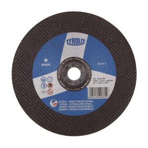 TYROLIT Stahl-Schruppscheibe 230 x 6 x 22,2 mm TYROLIT Stahl-Schruppscheibe 230 x 6 x 22,2 mm