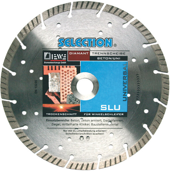 DIEWE Universal-Diamant-Trennscheibe Selection SLU 230 mm Ø