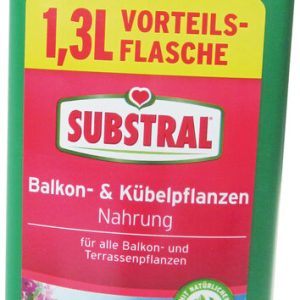 SUBSTRAL Balkon- und Kübelpflanzennahrung 1,3 l SUBSTRAL Balkon- und Kübelpflanzennahrung 1,3 l