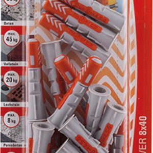 FISCHER 18 Dübel Duopower 8 x 40 mm FISCHER 18 Dübel Duopower 8 x 40 mm