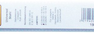 Zgonc 20 Universal-Elektroden für Stahl 2,5 x 350 mm Zgonc 20 Universal-Elektroden für Stahl 2,5 x 350 mm