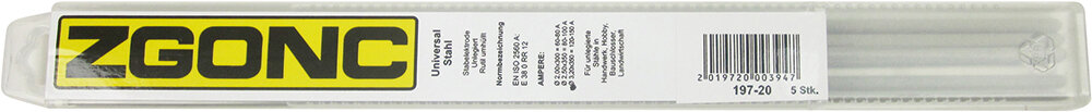 Zgonc 5 Universal-Elektroden für Stahl 3,2 x 350 mm