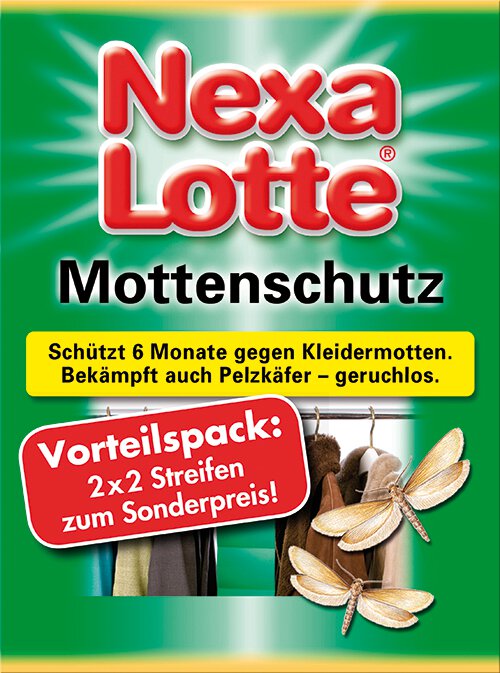 NEXA LOTTE 2 x 2 Mottenschutz-Streifen