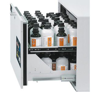 2. Auszugsebene für asecos Sicherheitsschränke der UB90 und UB30 Serie, Edelstahl 1.4301, B 942 x T 442 x H 45 mm, 7 l, bis 25 kg 2. Auszugsebene für asecos Sicherheitsschränke der UB90 und UB30 Serie, Edelstahl 1.4301, B 942 x T 442 x H 45 mm, 7 l, bis 25 kg