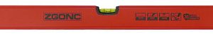 Zgonc Alu-Wasserwaage 150 cm rot