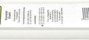 Zgonc 47 Spezial-Elektroden für Stahl 2,5 x 300 mm Zgonc 47 Spezial-Elektroden für Stahl 2,5 x 300 mm