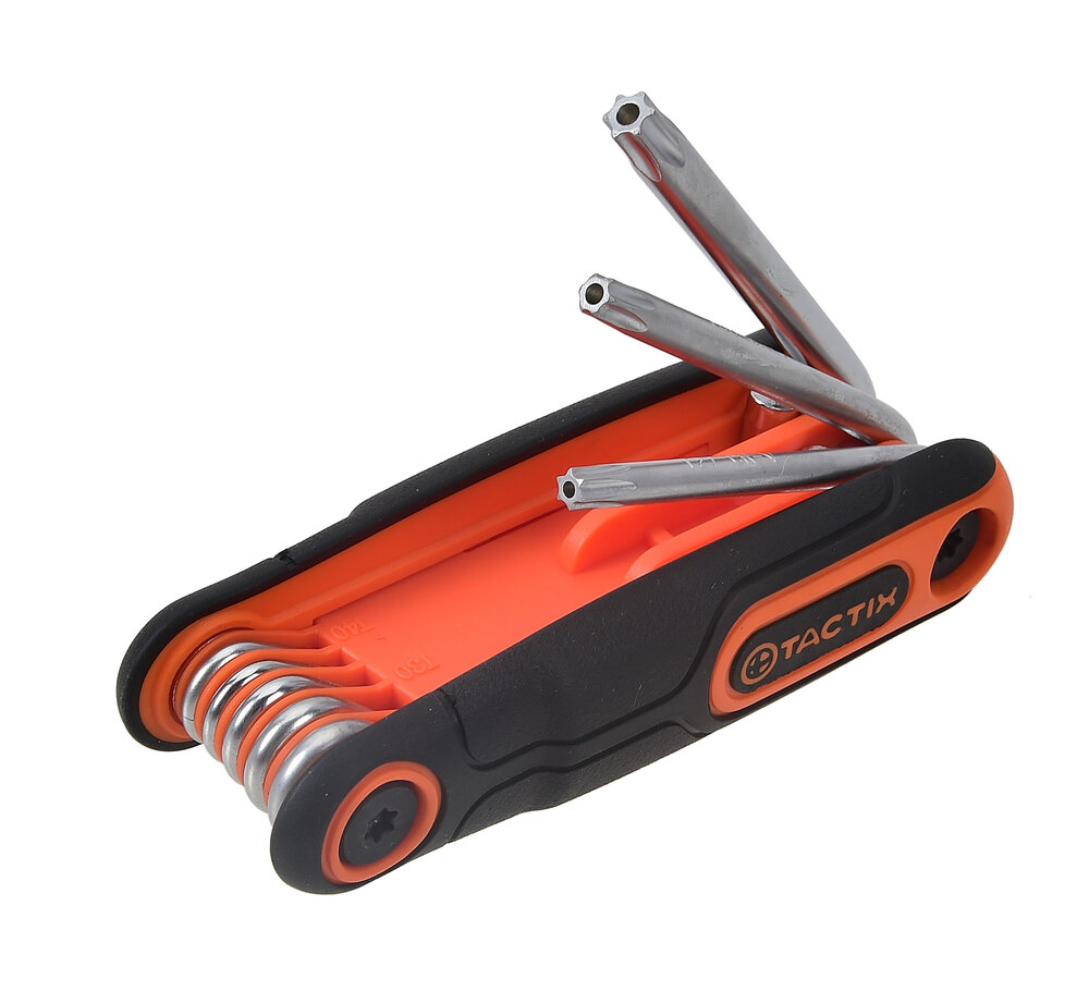 TACTIX Torx-Klappschlüsselsatz 8-tlg.
