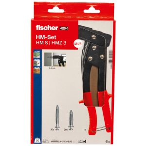 FISCHER Hohlraumdübel-Zangen-Set 41-tlg. FISCHER Hohlraumdübel-Zangen-Set 41-tlg.