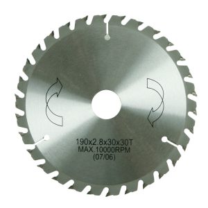 YPL HM-Sägeblatt 190 x 30/20/16 mm Ø, 30 Zähne YPL HM-Sägeblatt 190 x 30/20/16 mm Ø, 30 Zähne