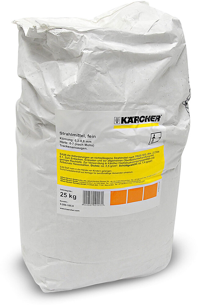 KÄRCHER Spezial-Strahlmittel 25 kg 0,2 - 0,8 mm