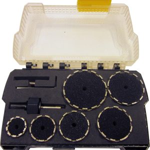 KRAFTBOX PROFESSIONAL Diamant-Bohrkronen-Set 9-tlg. KRAFTBOX PROFESSIONAL Diamant-Bohrkronen-Set 9-tlg.