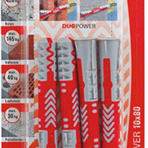 FISCHER 4 Dübel Duopower 10 x 80 mm FISCHER 4 Dübel Duopower 10 x 80 mm