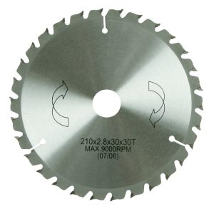 YPL HM-Sägeblatt 210 x 30/25 mm Ø, 30 Zähne YPL HM-Sägeblatt 210 x 30/25 mm Ø, 30 Zähne