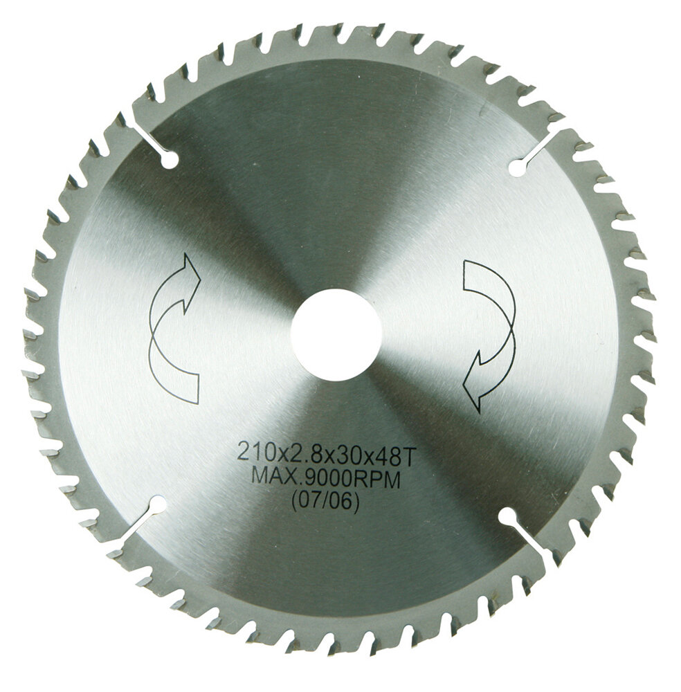 YPL HM-Sägeblatt 210 x 30/25 mm Ø, 48 Zähne