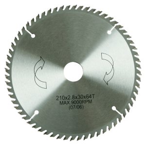 YPL HM-Sägeblatt 210 x 30/25 mm Ø, 64 Zähne YPL HM-Sägeblatt 210 x 30/25 mm Ø, 64 Zähne