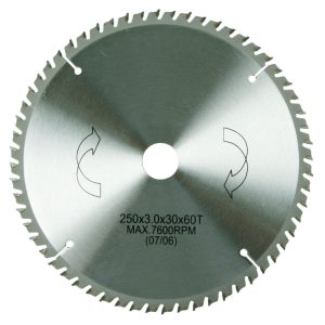 YPL HM-Sägeblatt 250 x 30 mm Ø, 60 Zähne YPL HM-Sägeblatt 250 x 30 mm Ø, 60 Zähne