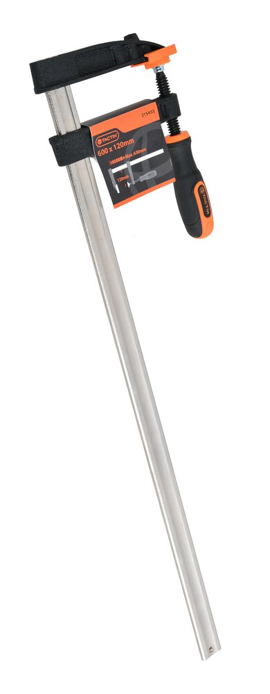 TACTIX Schraubzwinge 600 x 120 mm