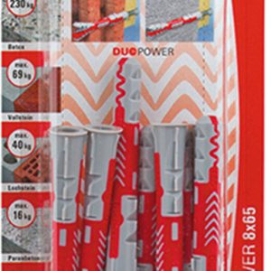 FISCHER 8 Dübel Duopower 8 x 65 mm FISCHER 8 Dübel Duopower 8 x 65 mm