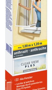 TESA Fliegengitter Alu Fenster, Anthrazit TESA Fliegengitter Alu Fenster, Anthrazit