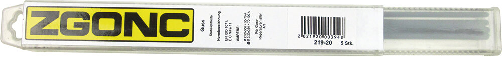 Zgonc 5 Elektroden für Guss 3,20 x 350 mm