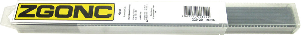 Zgonc 20 Elektroden für Guss 3,20 x 350 mm