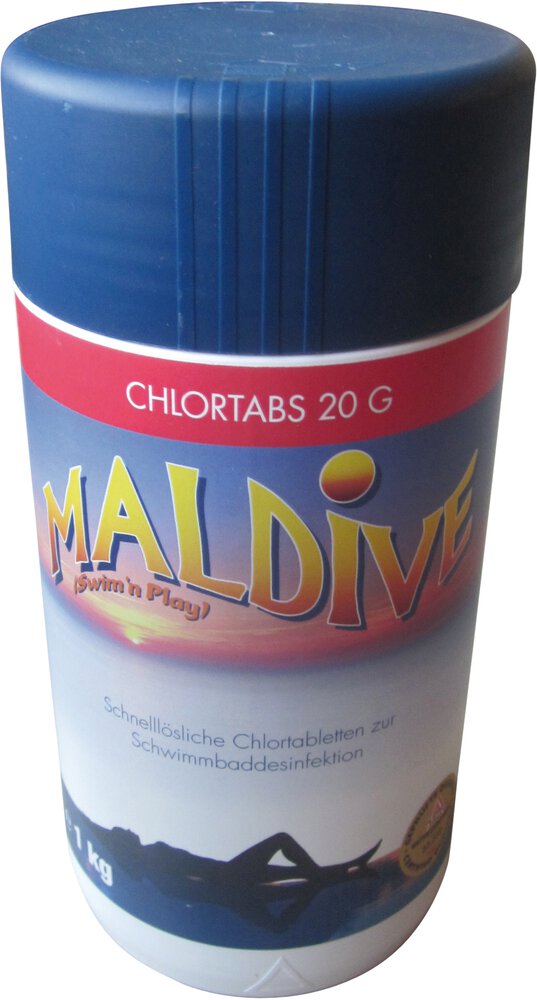 MALDIVE Chlortabs organisch 1 kg