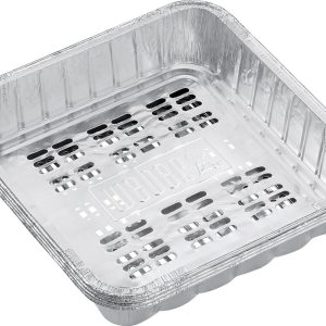 WEBER 4 Alu-Gemüse-Grillschalen 21,8 x 20,5 x 4,3 cm WEBER 4 Alu-Gemüse-Grillschalen 21,8 x 20,5 x 4,3 cm