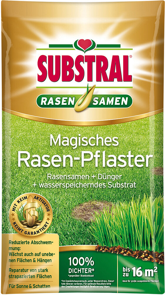 SUBSTRAL magisches Rasen-Pflaster 3,6 kg