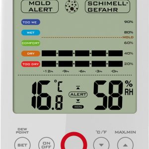 Zgonc Digital-Thermo-Hygrometer 88 x 12 x 20 mm
