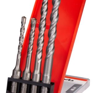KWB HB 44 SDS plus Hammerbohrersatz 4-tlg. 50×110 mm und 100×160 mm KWB HB 44 SDS plus Hammerbohrersatz 4-tlg. 50×110 mm und 100×160 mm