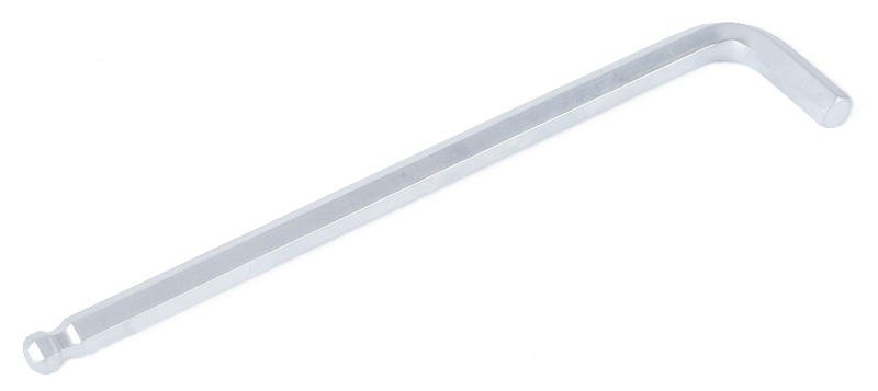TACTIX Innensechskant-Schlüssel 4 mm extra lang
