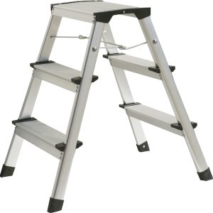 Zgonc Alu-Klapp-Trittleiter 2 x 3 Stufen Zgonc Alu-Klapp-Trittleiter 2 x 3 Stufen