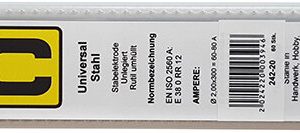Zgonc 60 Universal-Elektroden für Stahl 2 x 300 mm Zgonc 60 Universal-Elektroden für Stahl 2 x 300 mm