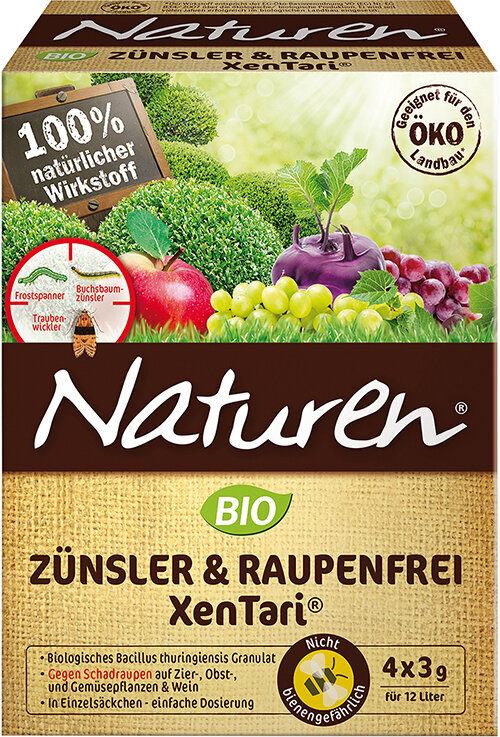 NATUREN Bio-Zünsler- und Raupenfrei XenTari 12 g