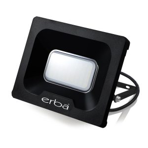 ERBA LED-Strahler 50W mit Blendschutz schwarz ERBA LED-Strahler 50W mit Blendschutz schwarz