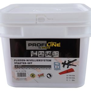 YPL Fliesen-Nivelliersystem-Starter-Set