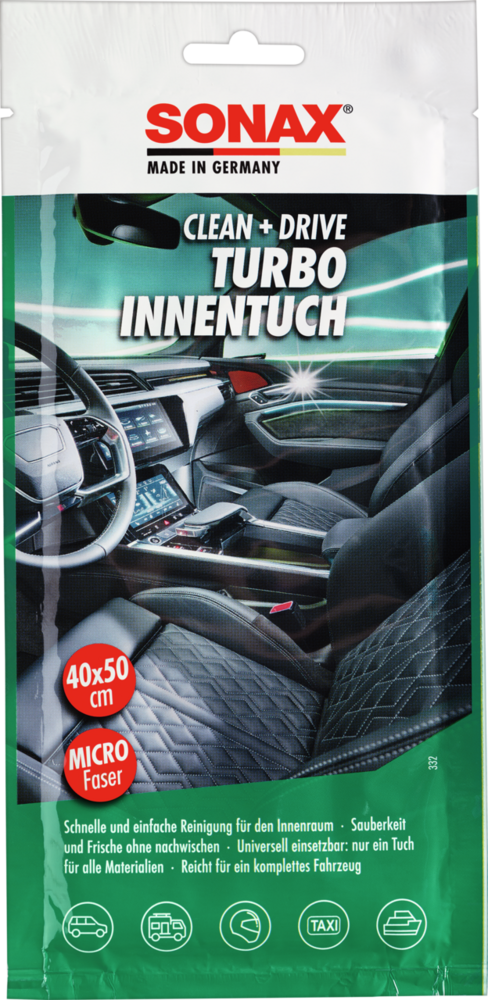 SONAX Turbo-Innen-Tuch Clean & Drive