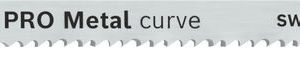 BOSCH 5 Stichsägeblätter PRO Metal curve T118EOF 83 mm BOSCH 5 Stichsägeblätter PRO Metal curve T118EOF 83 mm