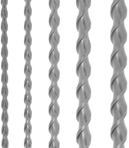 KWB HB2 SDS Plus Hammerbohrer, 600/540 mm, 5-tlg. ø 10 / 12 / 16 / 22 / 25 mm KWB HB2 SDS Plus Hammerbohrer, 600/540 mm, 5-tlg. ø 10 / 12 / 16 / 22 / 25 mm