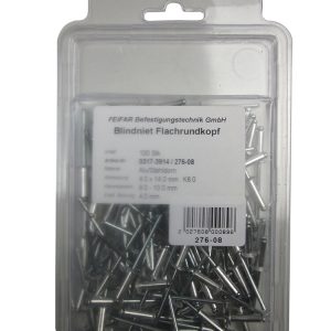 FEIFAR 100 Blindnieten 4 x 14 mm FEIFAR 100 Blindnieten 4 x 14 mm