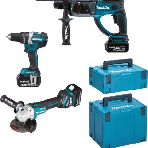 MAKITA Akku-Maschinen-Set DLX3093TJ 7-tlg.