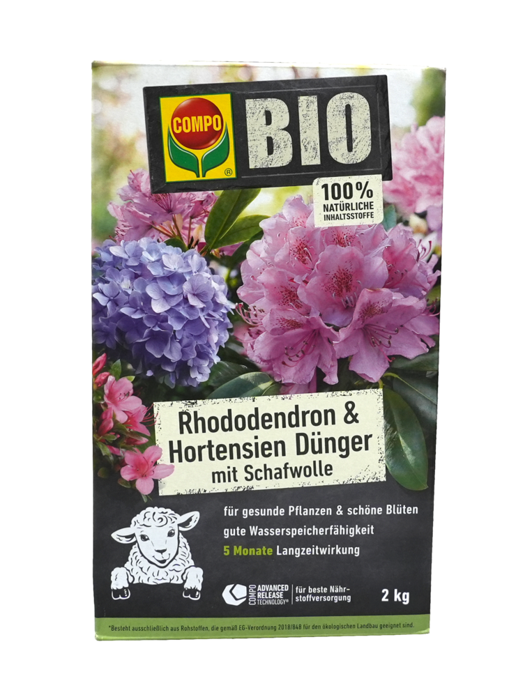 COMPO Bio Rhododendron-Langzeit-Dünger 2 kg