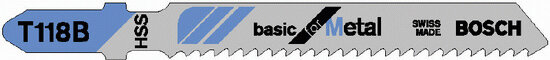 BOSCH 5 Stichsägeblätter T 118 B