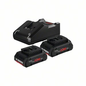 BOSCH ProCore 18V Doppel-Starterset 2 x 4,0 Ah BOSCH ProCore 18V Doppel-Starterset 2 x 4,0 Ah